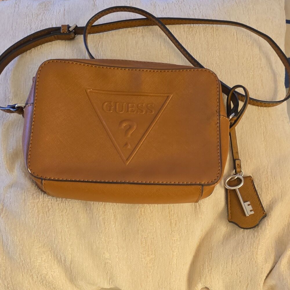 Guess Los Angeles Cognac Color Handbag (New without Tags)